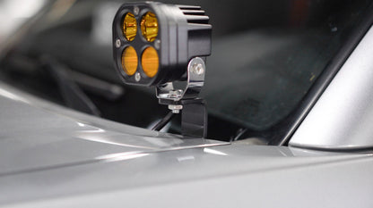 HPS Performance Products HPS Ditch Light Bracket Kit Toyota 2016-2023 Tacoma DTC-101