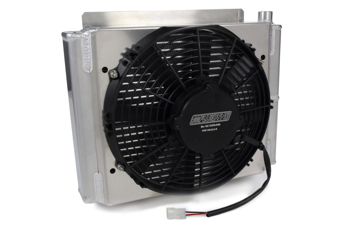 Fluidyne Transmission Cooler w/ Fan & Shroud Double Pass DUNDB-30613