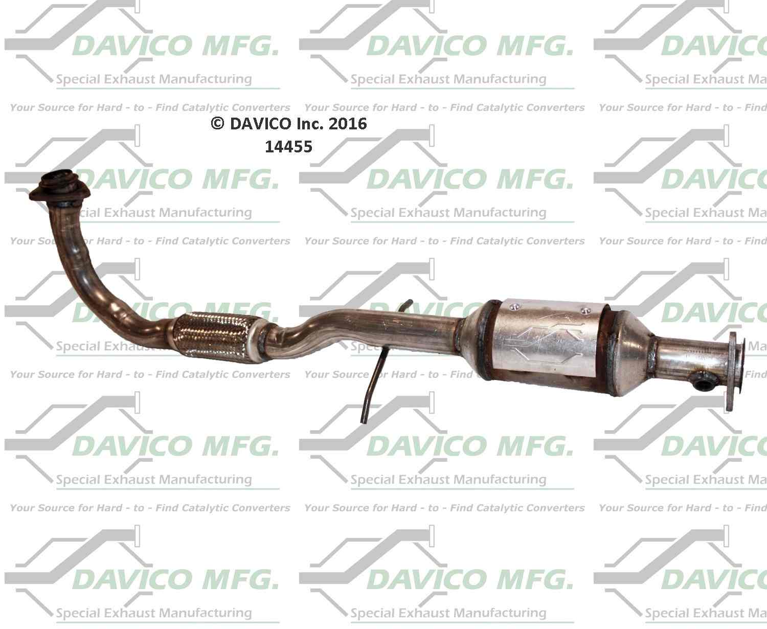 davico mfg exact-fit catalytic converter  frsport 14455