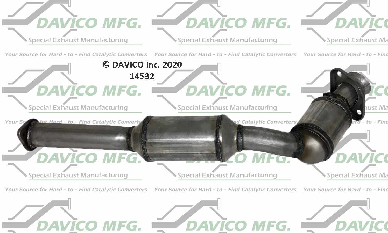 davico mfg exact-fit catalytic converter  frsport 14532