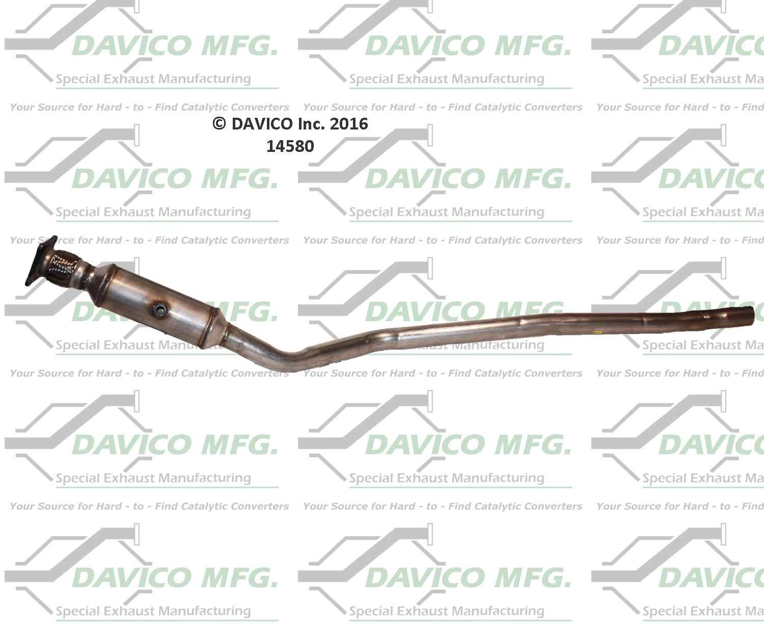 davico mfg exact-fit catalytic converter  frsport 14580