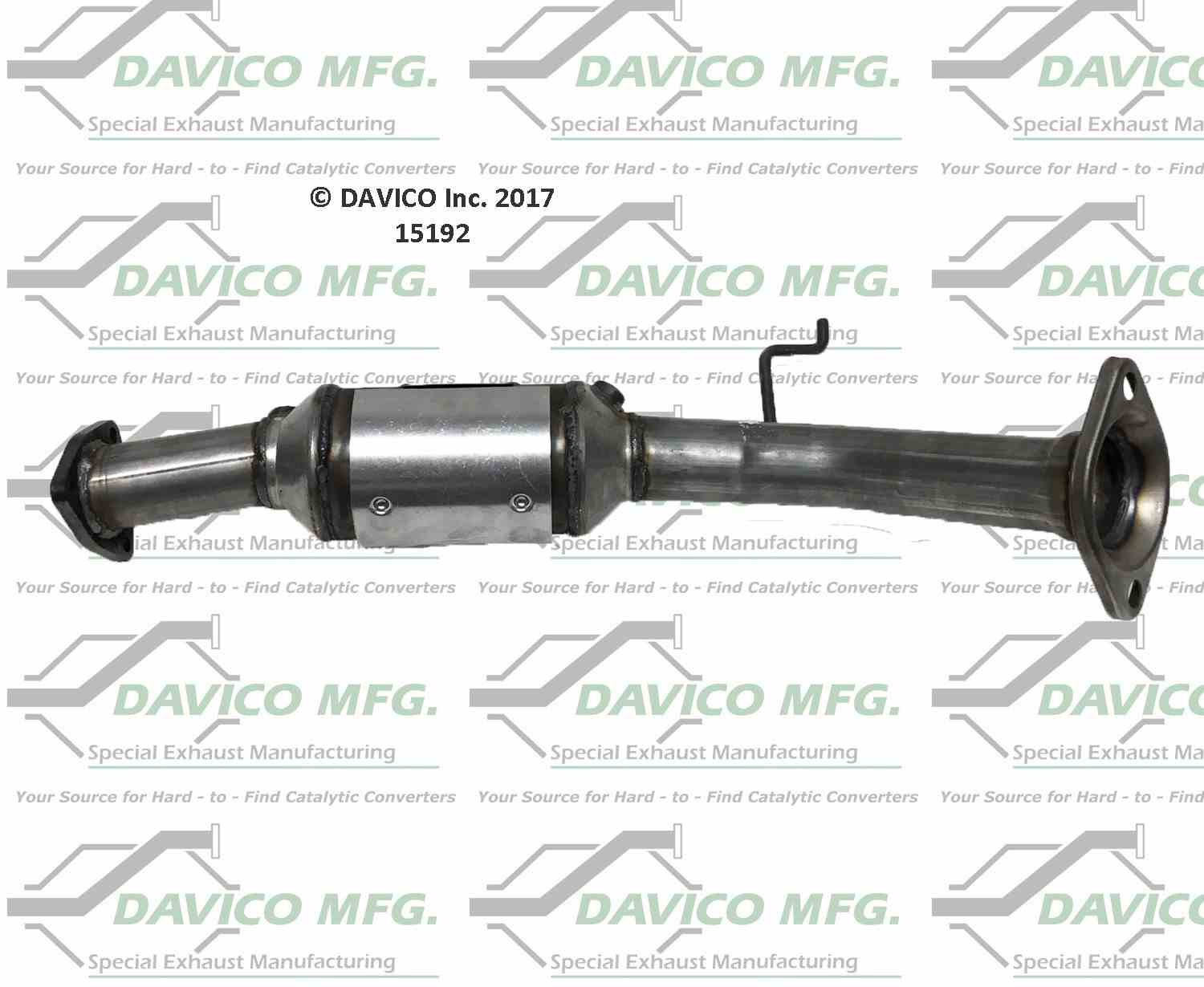 davico mfg exact-fit catalytic converter  frsport 15192