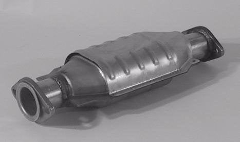 Davico Mfg Exact-Fit Catalytic Converter  top view frsport 16023