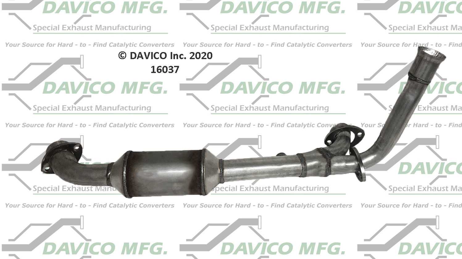 davico mfg exact-fit catalytic converter  frsport 16037