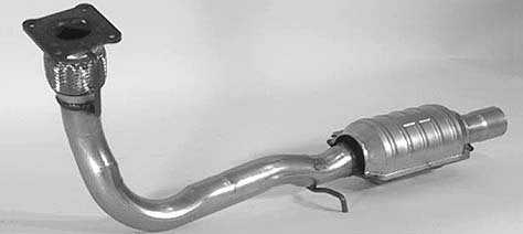 Davico Mfg Exact-Fit Catalytic Converter  top view frsport 16086