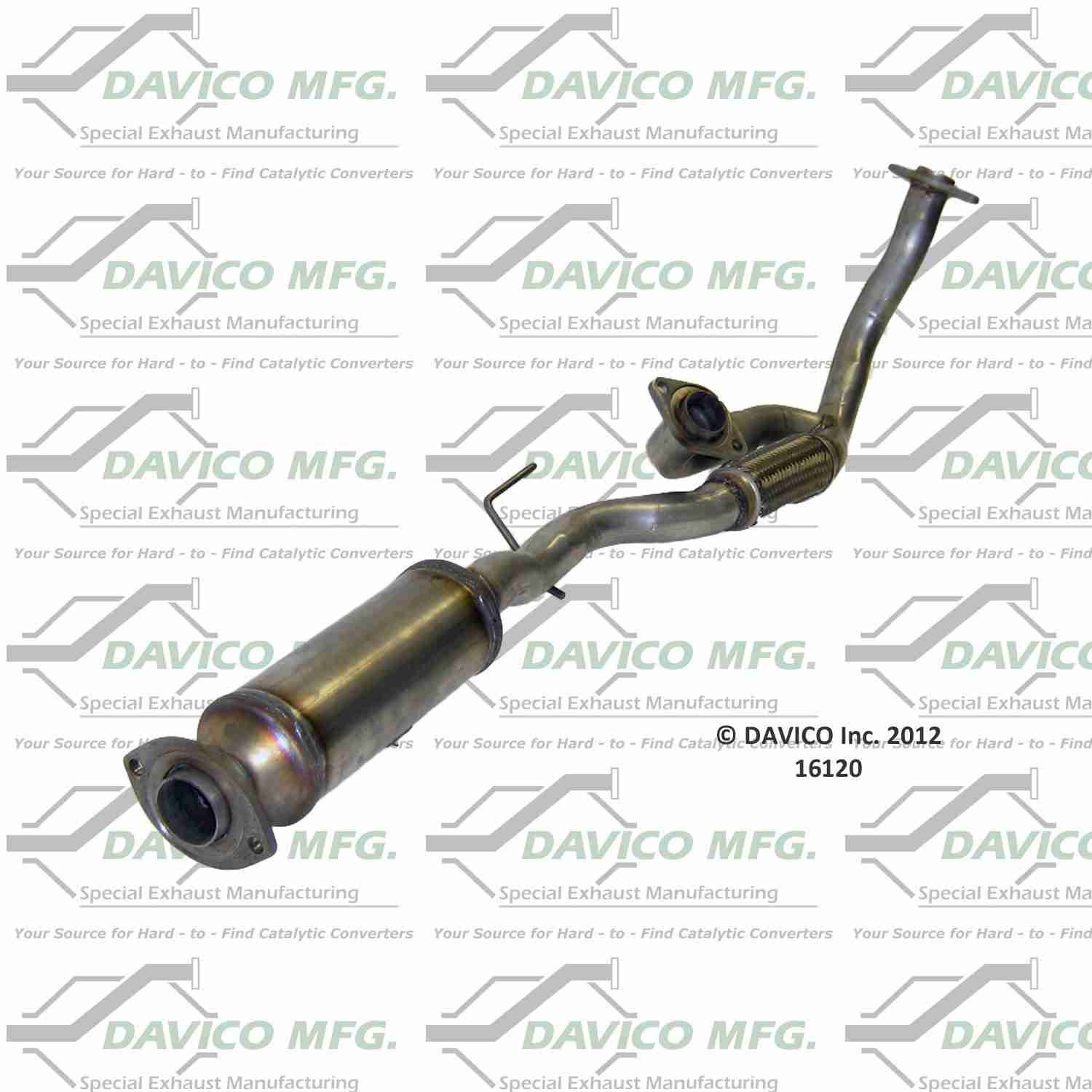 davico mfg exact-fit catalytic converter  frsport 16120