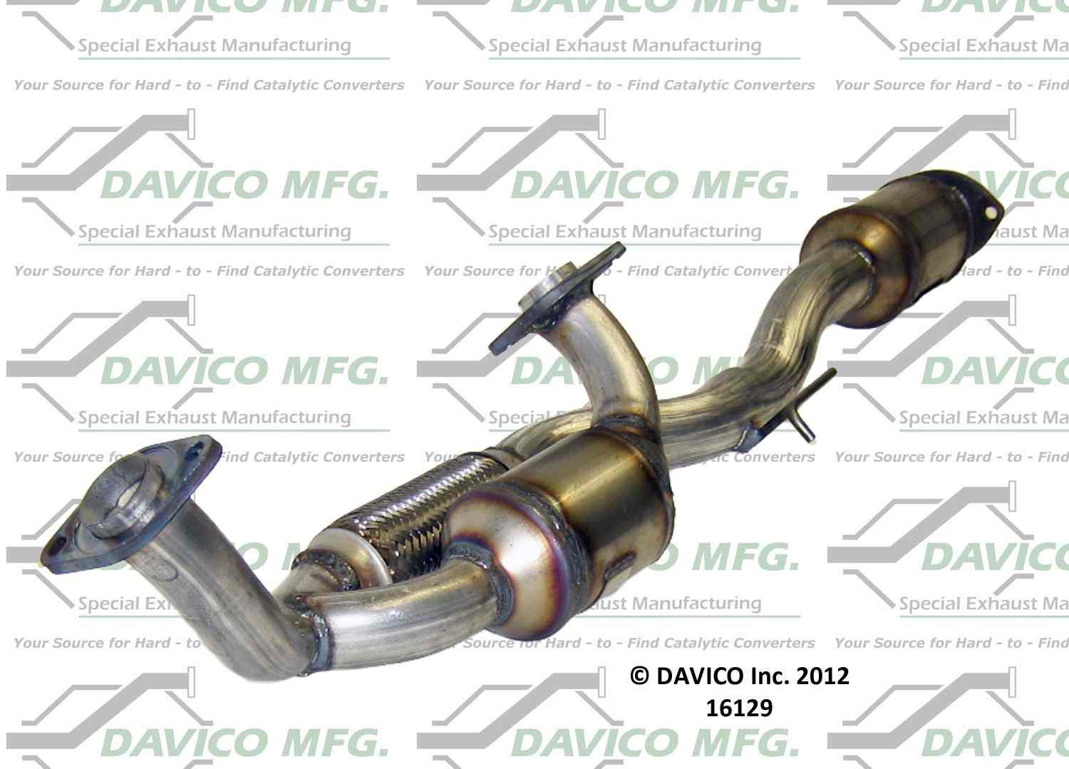 davico mfg exact-fit catalytic converter  frsport 16129