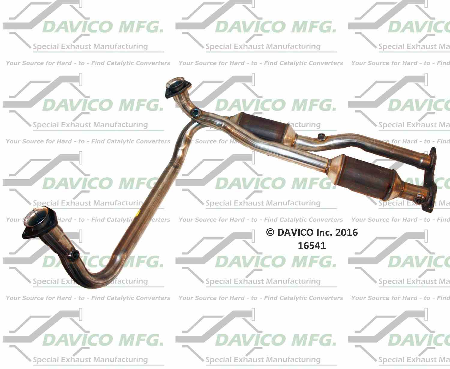 davico mfg exact-fit catalytic converter  frsport 16541