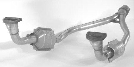 Davico Mfg Exact-Fit Catalytic Converter  top view frsport 17063