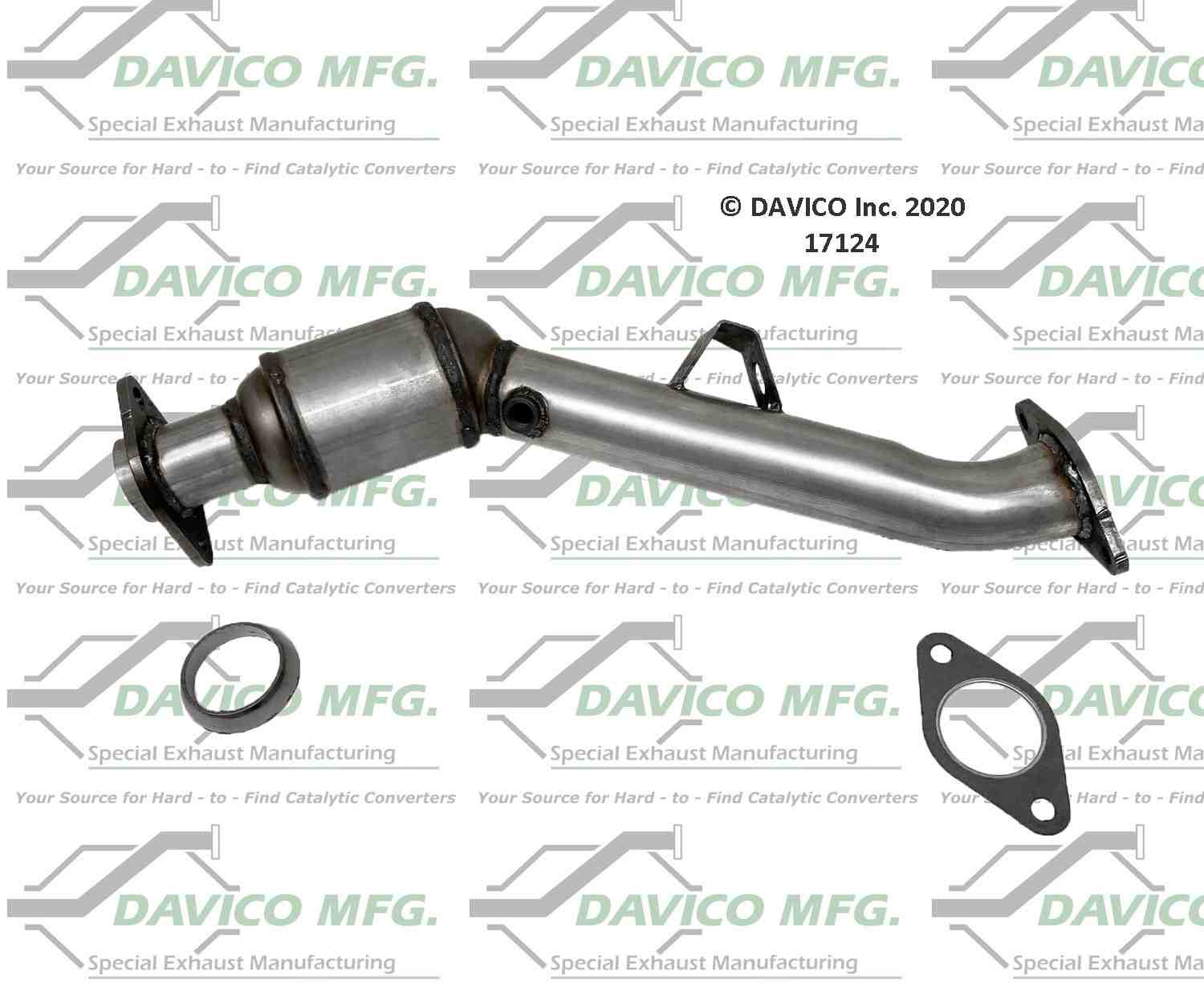 davico mfg exact-fit catalytic converter  frsport 17124