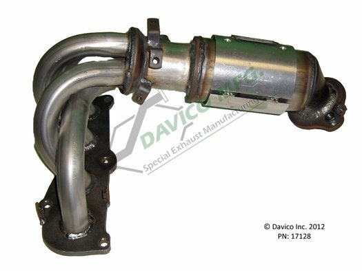 Davico Mfg Exact-Fit Catalytic Converter - Manifold  top view frsport 17128