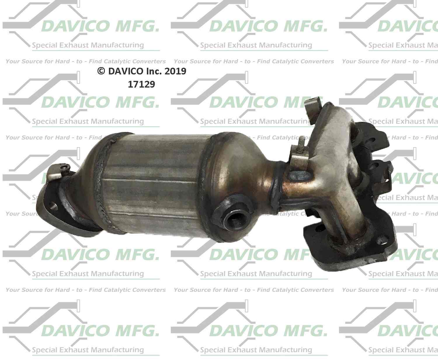 davico mfg exact-fit catalytic converter - manifold  frsport 17129