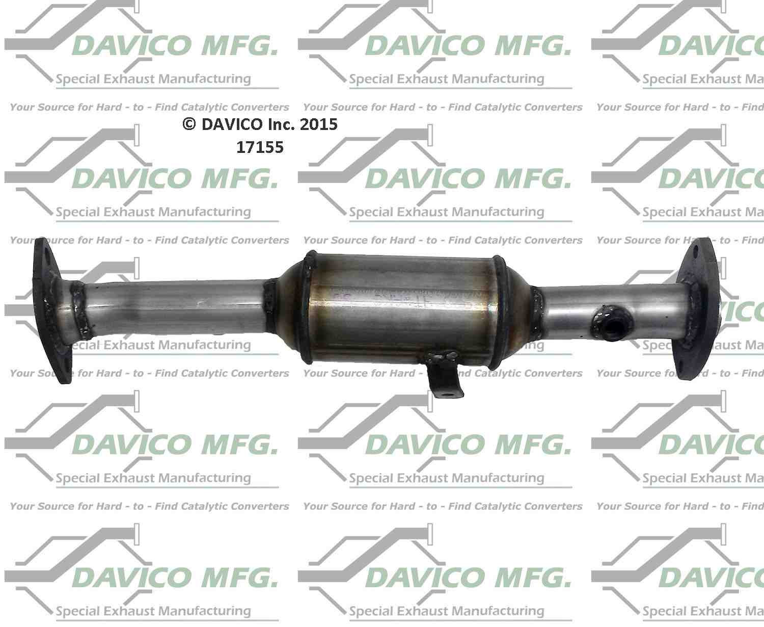 davico mfg exact-fit catalytic converter  frsport 17155