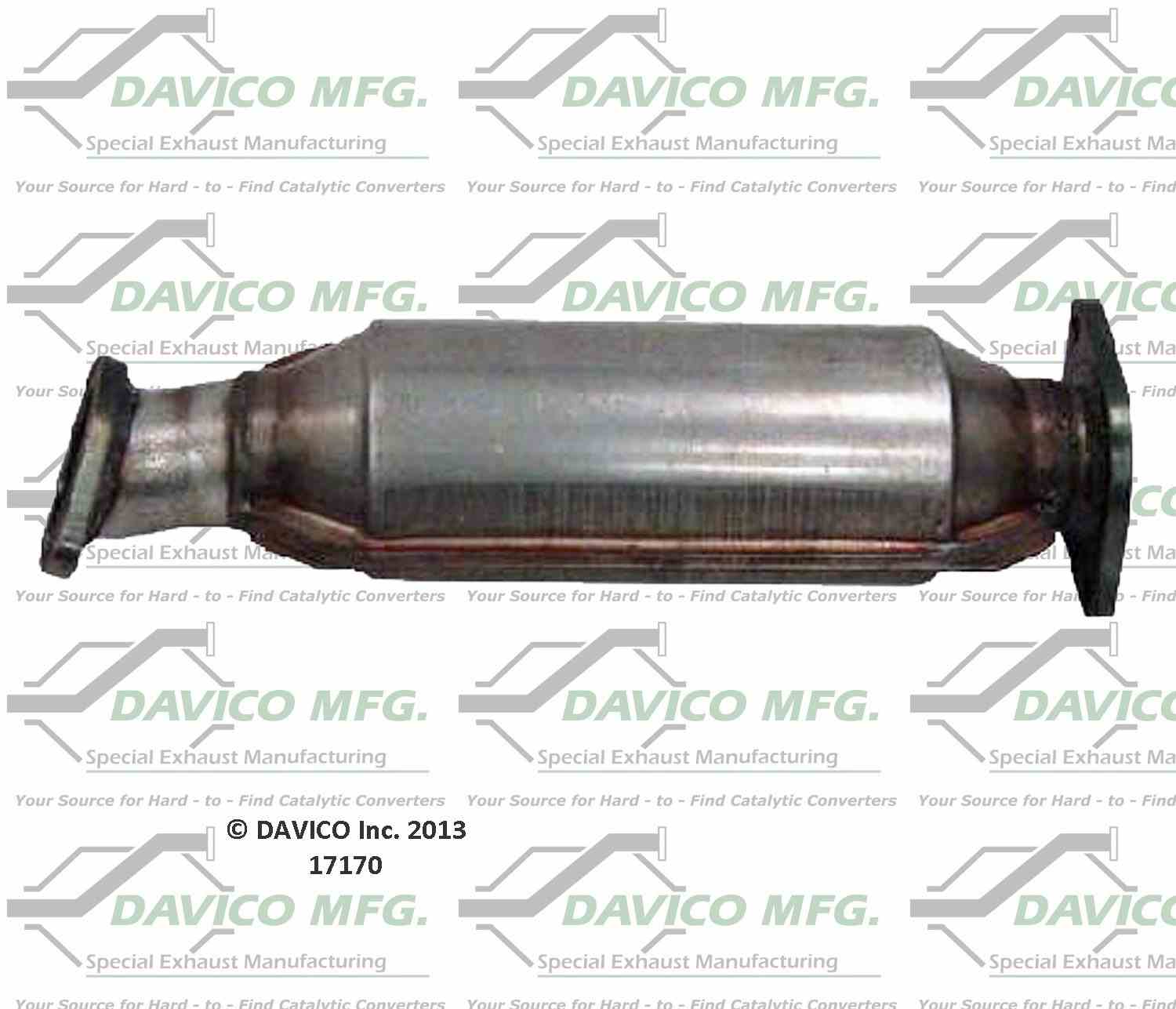 davico mfg exact-fit catalytic converter  frsport 17170