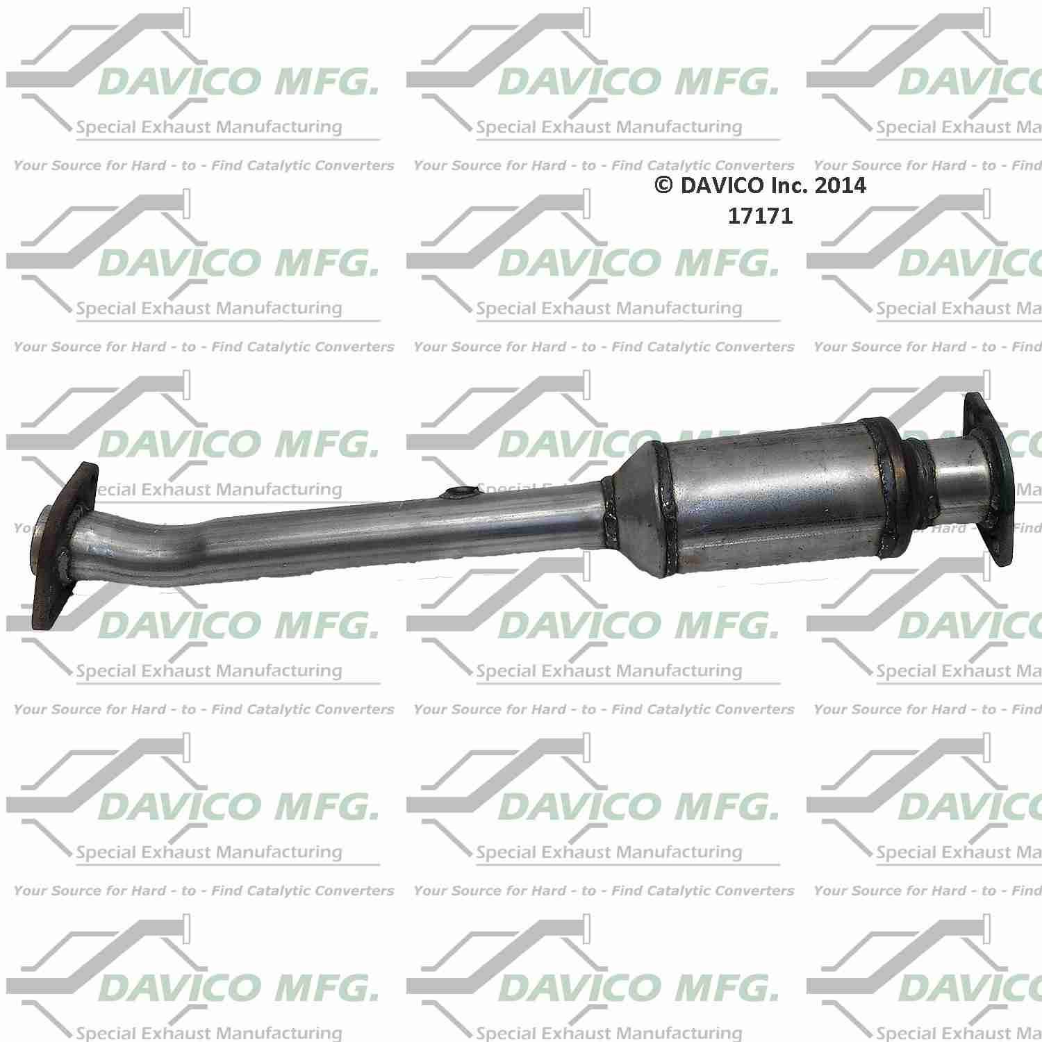 davico mfg exact-fit catalytic converter  frsport 17171