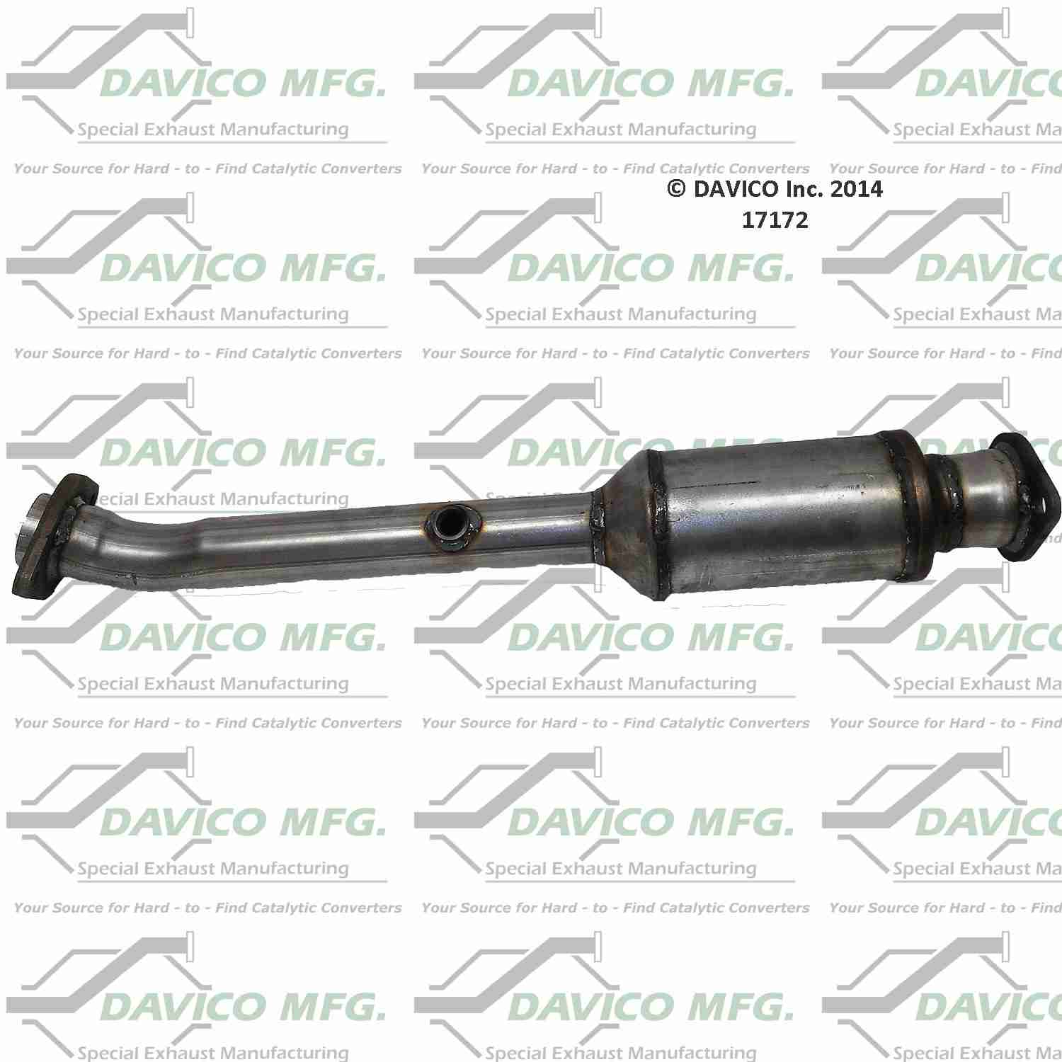 davico mfg exact-fit catalytic converter  frsport 17172