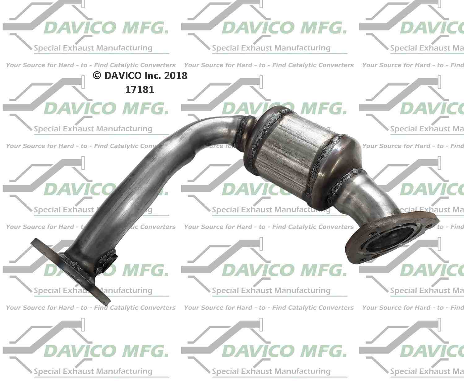 davico mfg exact-fit catalytic converter  frsport 17181