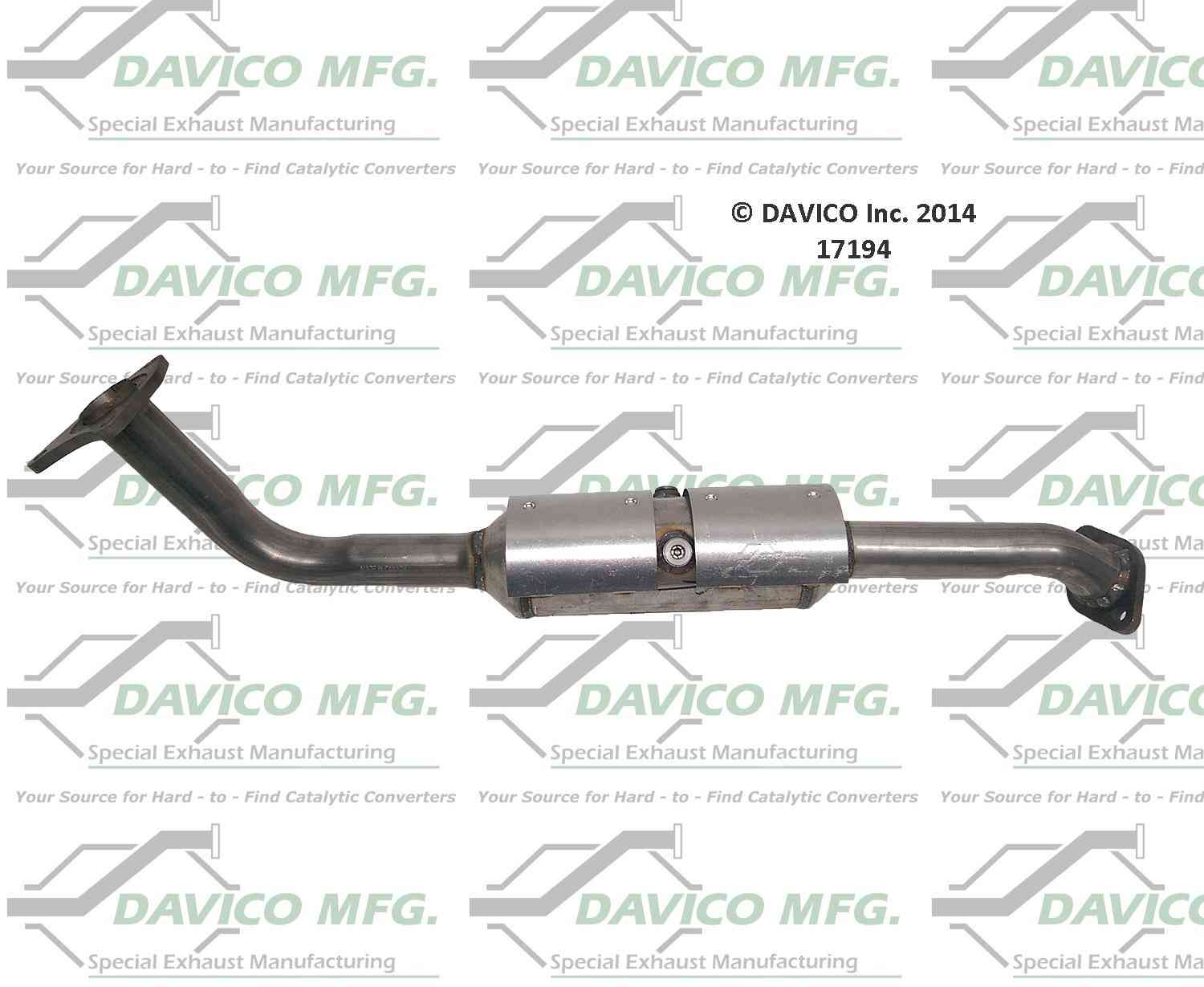 davico mfg exact-fit catalytic converter  frsport 17194