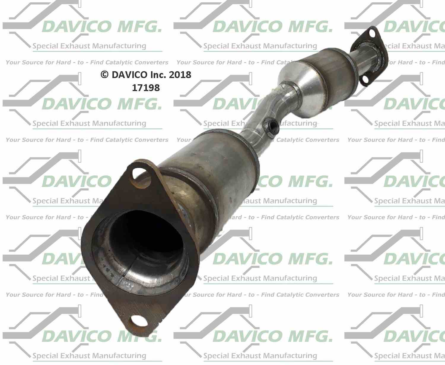 davico mfg exact-fit catalytic converter  frsport 17198