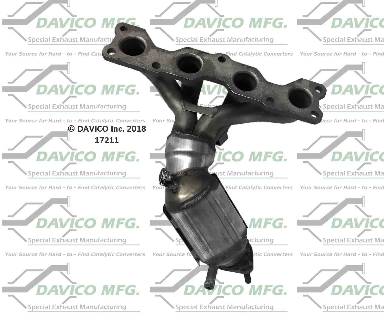 davico mfg exact-fit catalytic converter  frsport 17211