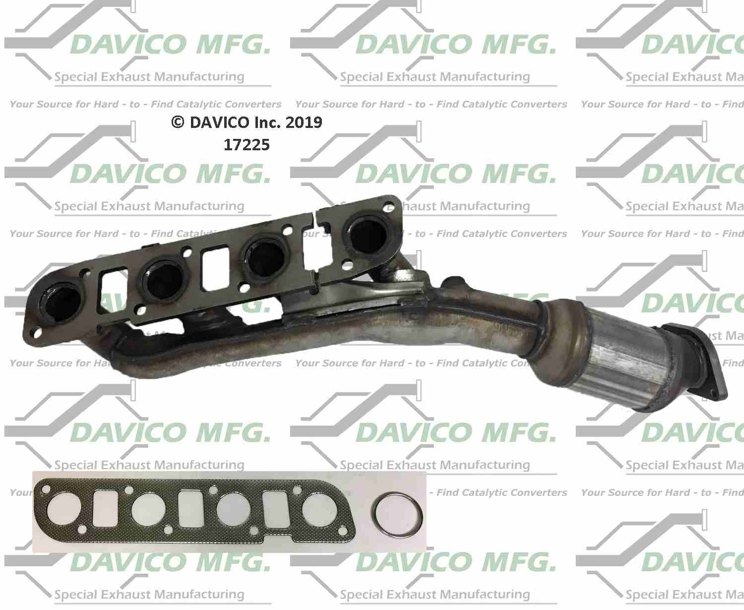 davico mfg exact-fit catalytic converter  frsport 17225