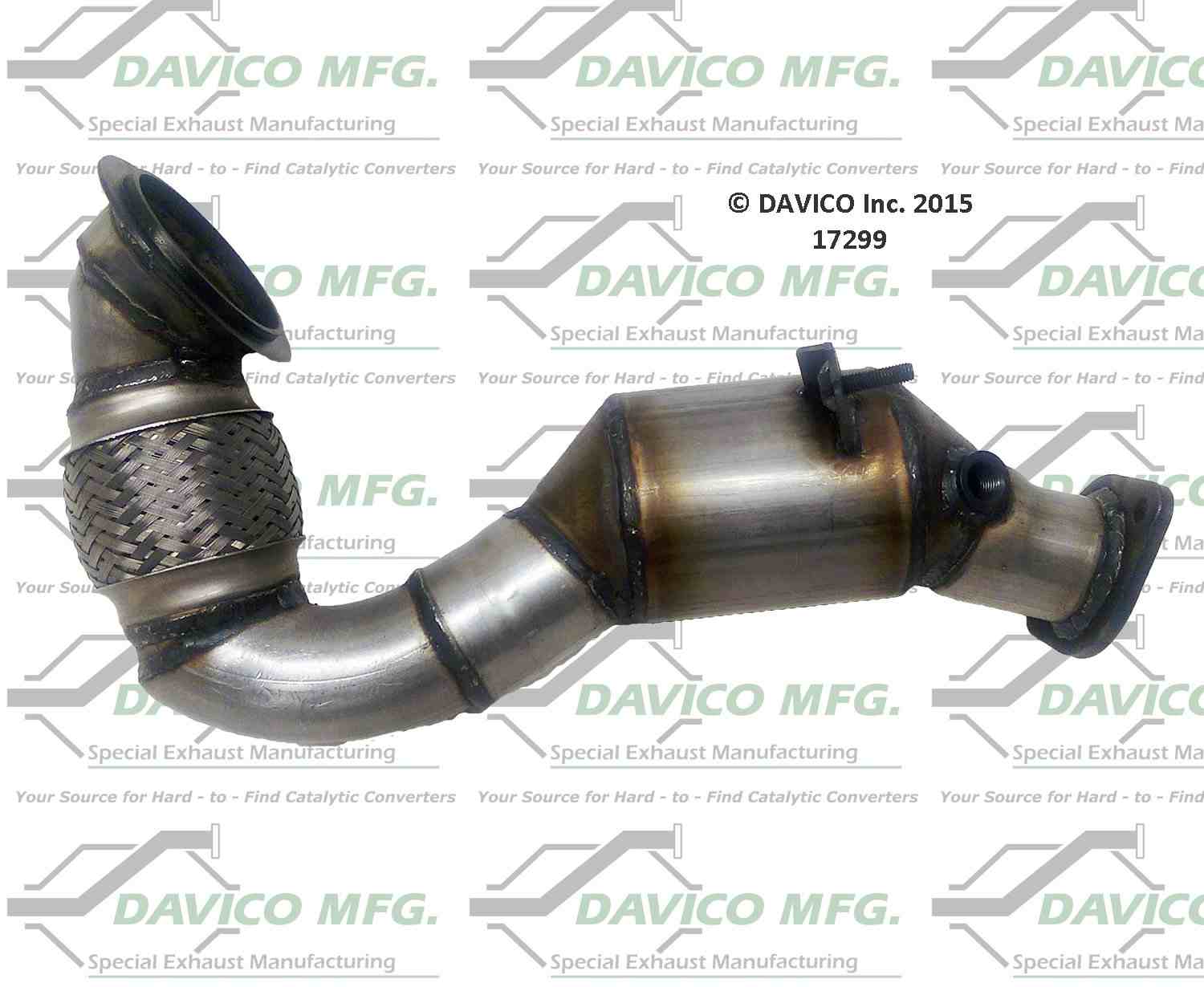 davico mfg exact-fit catalytic converter  frsport 17299