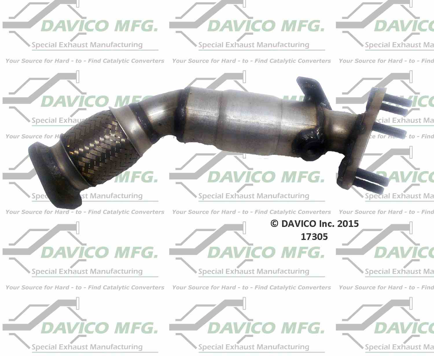 davico mfg exact-fit catalytic converter  frsport 17305