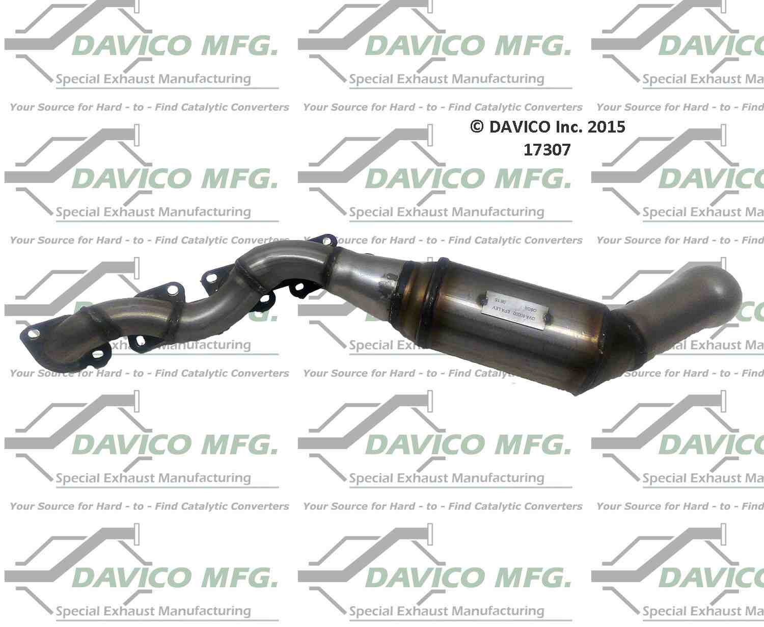 davico mfg exact-fit catalytic converter  frsport 17307