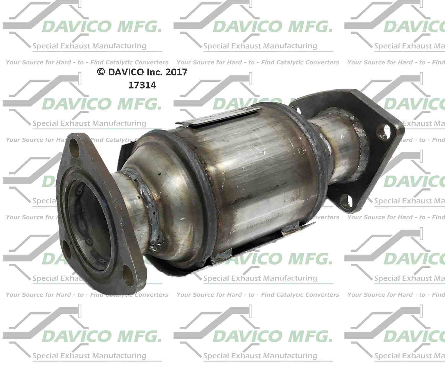 davico mfg exact-fit catalytic converter  frsport 17314