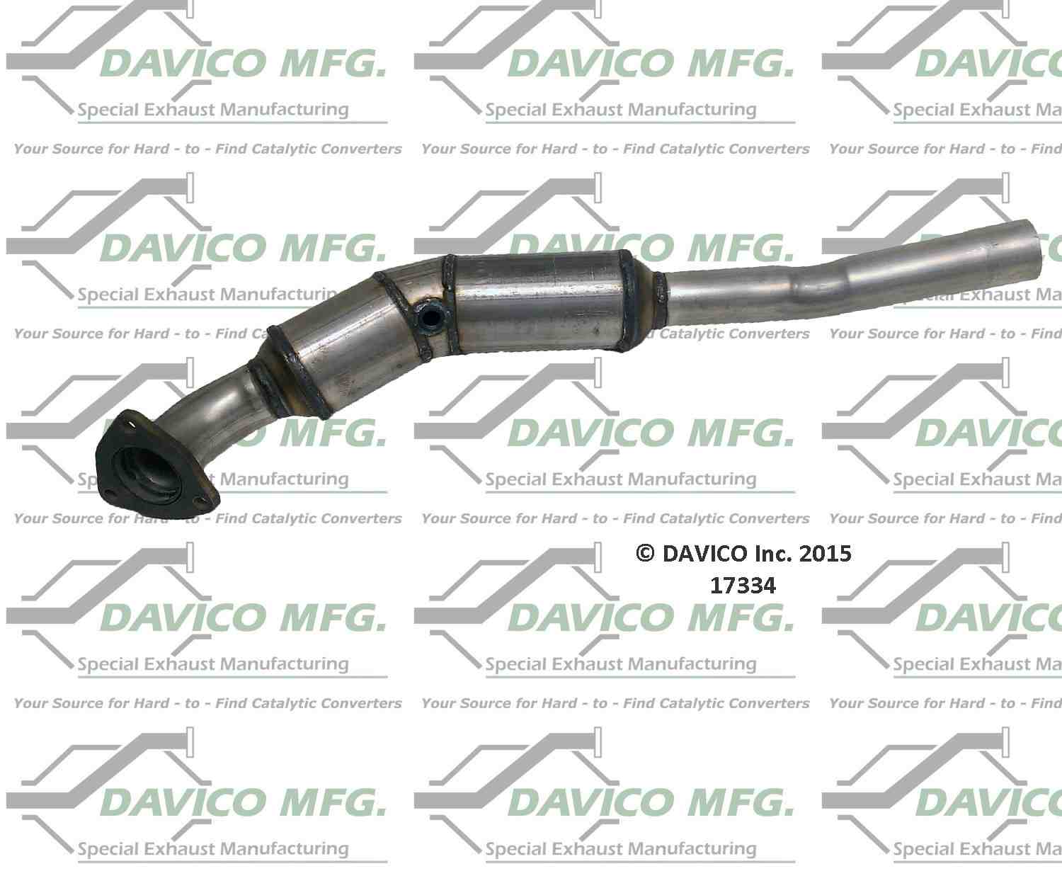 davico mfg exact-fit catalytic converter  frsport 17334