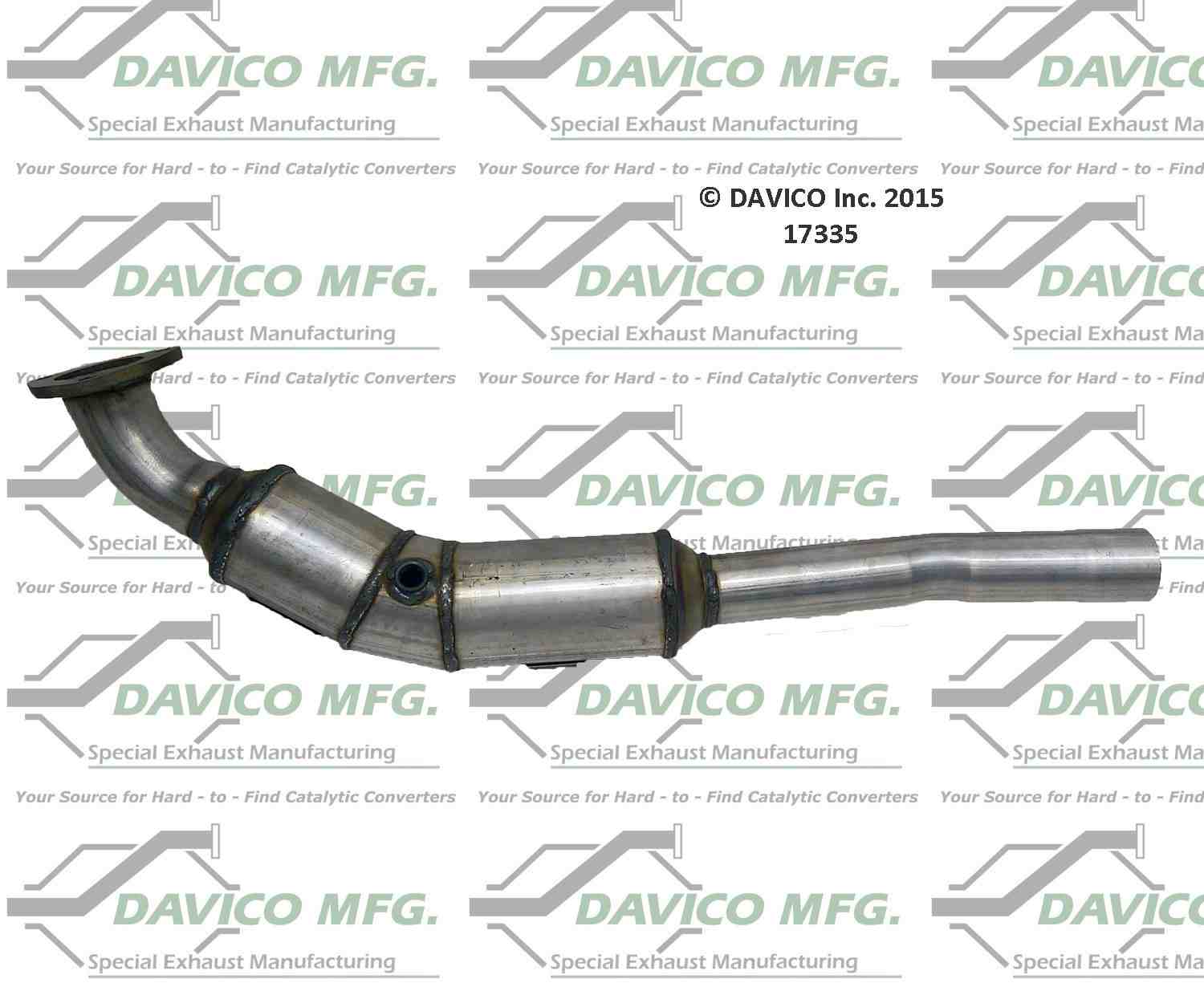 davico mfg exact-fit catalytic converter  frsport 17335