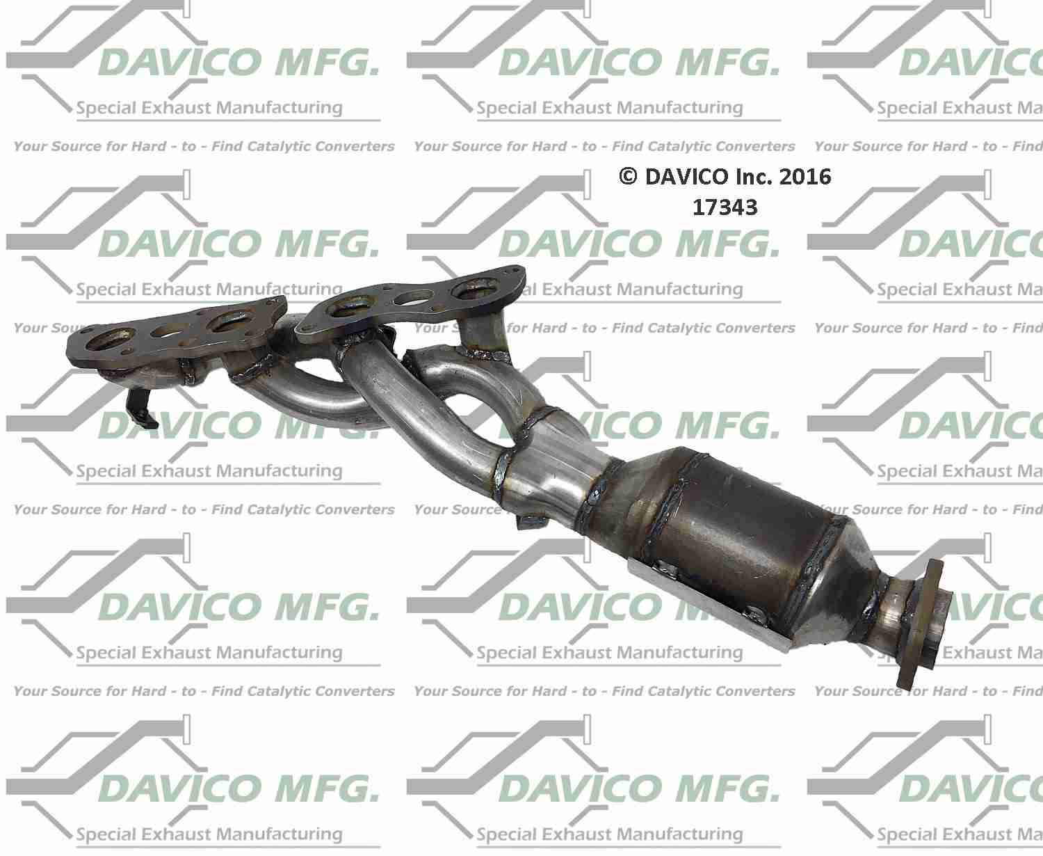 davico mfg exact-fit catalytic converter  frsport 17343