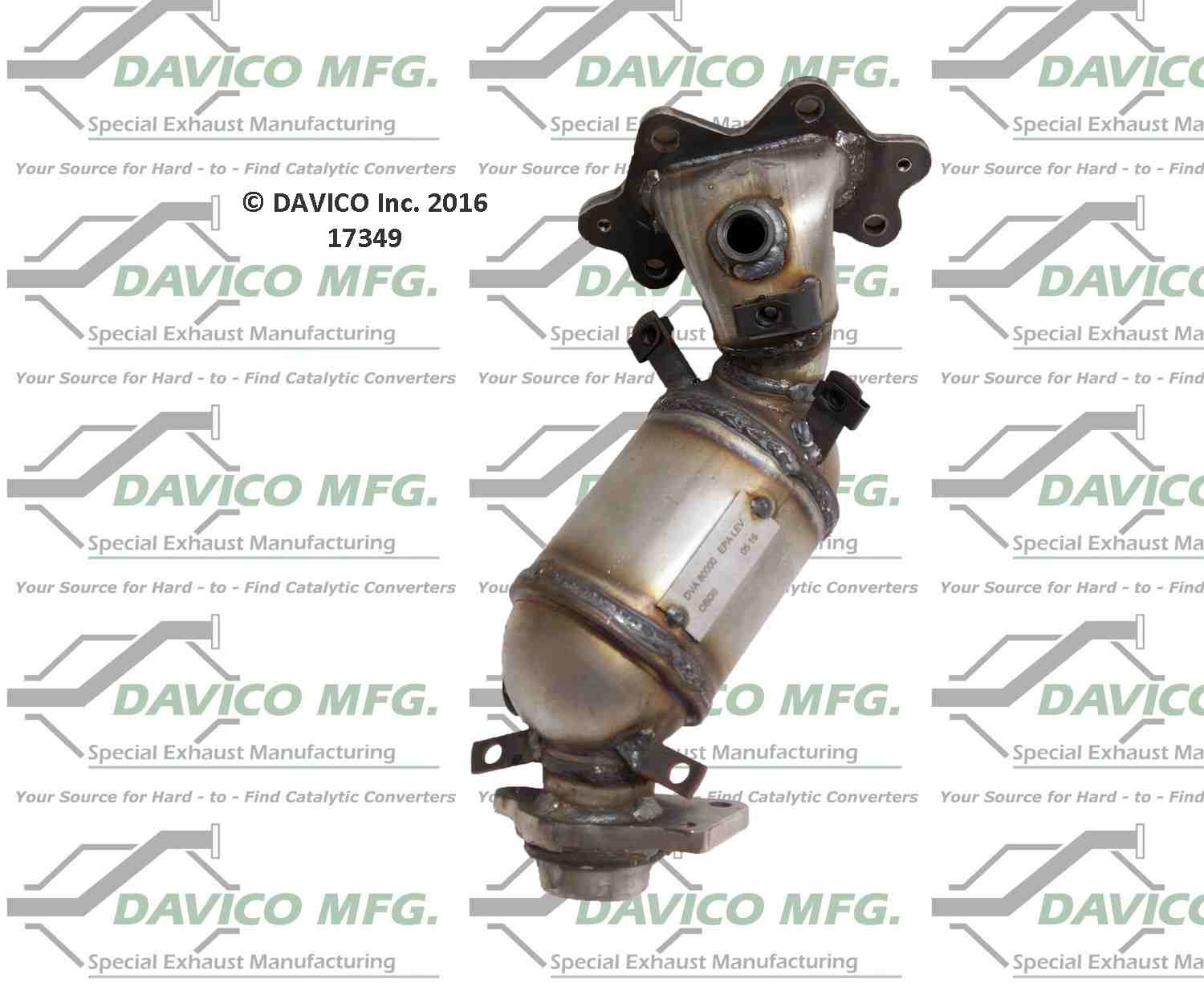 davico mfg exact-fit catalytic converter  frsport 17349