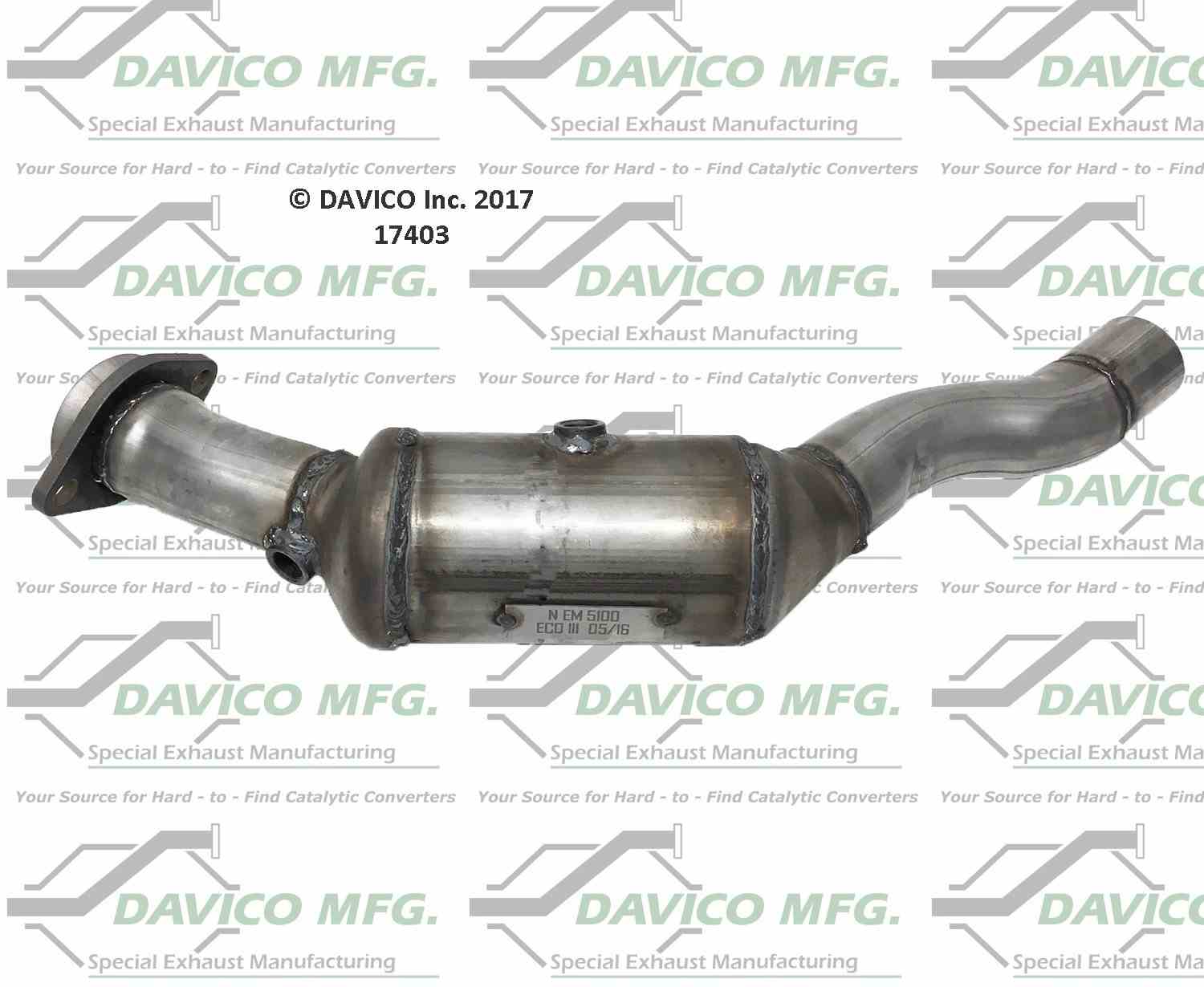 davico mfg exact-fit catalytic converter  frsport 17403