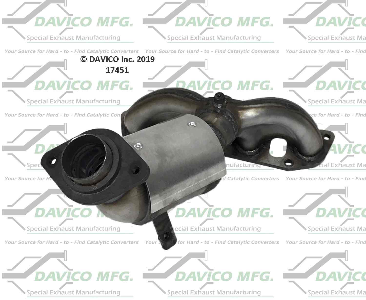 davico mfg exact-fit catalytic converter  frsport 17451