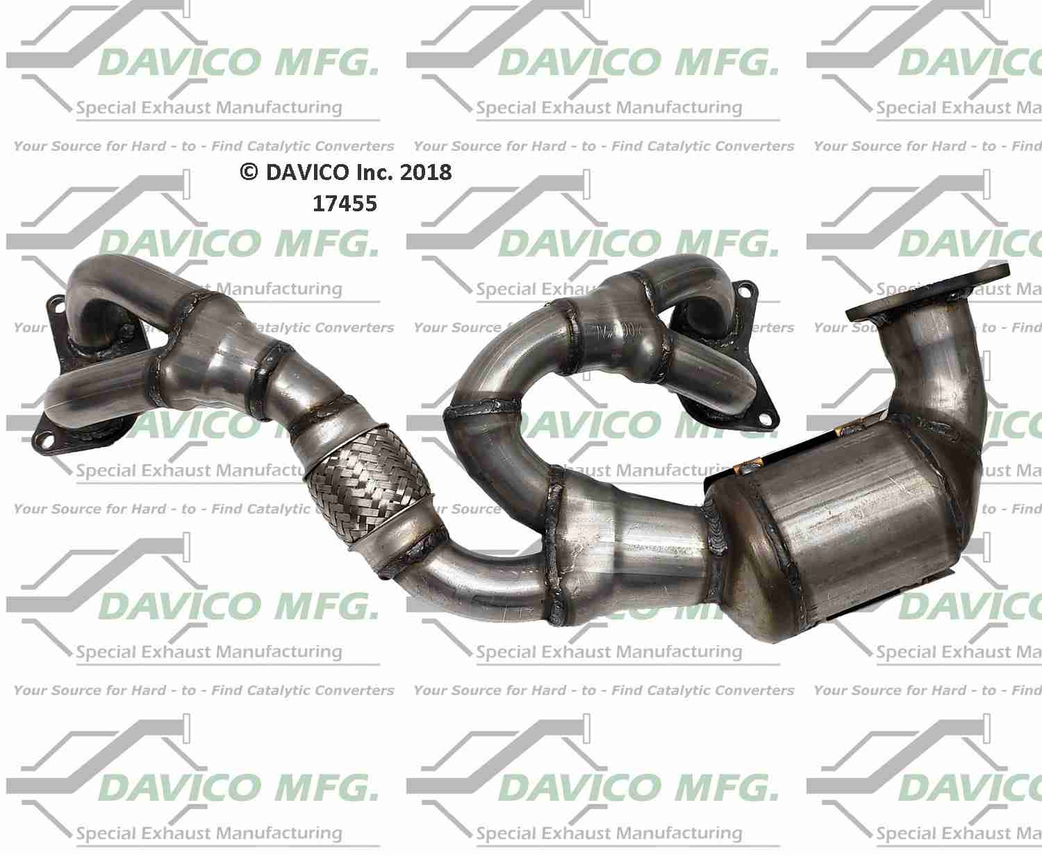 davico mfg exact-fit catalytic converter  frsport 17455