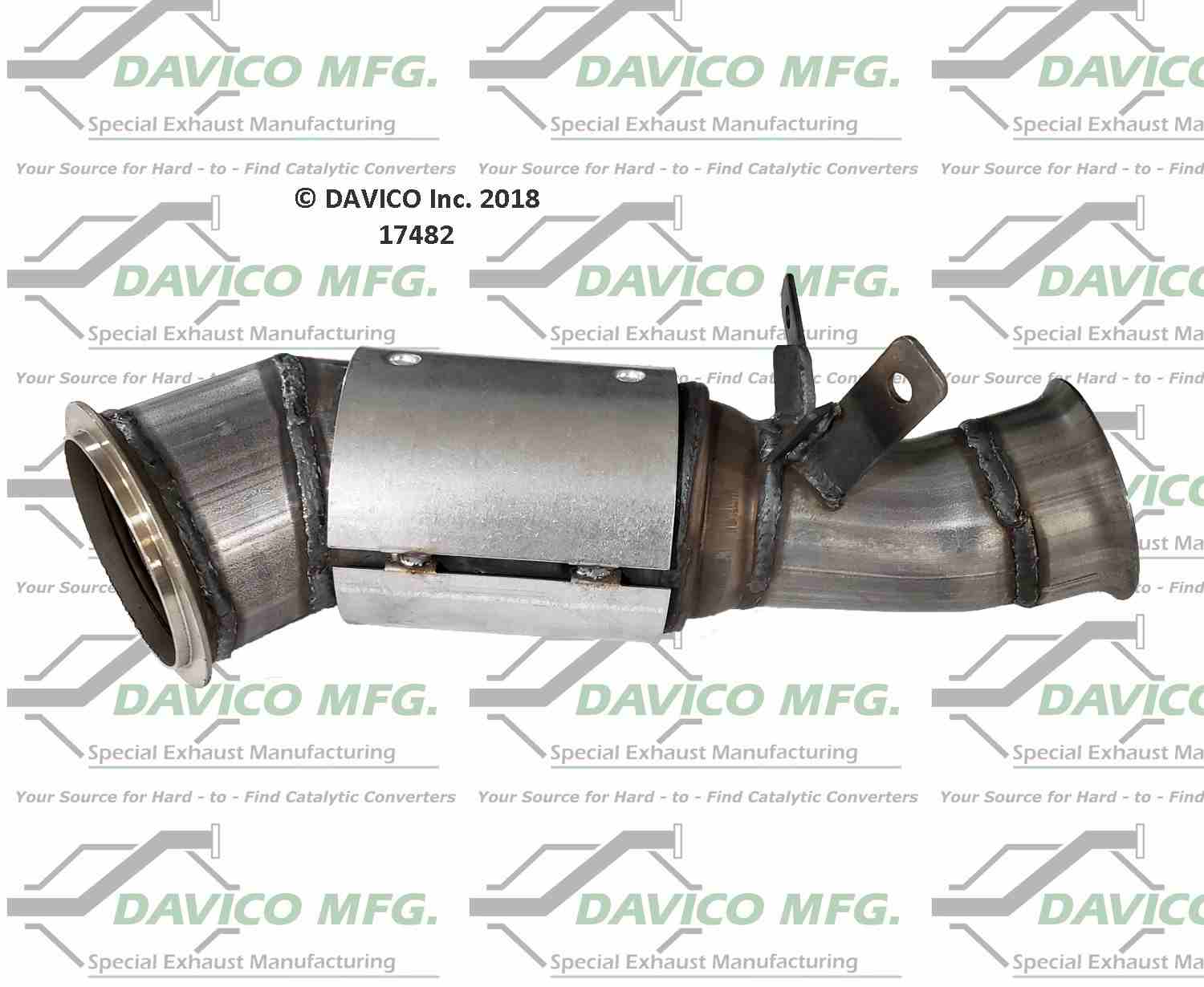 davico mfg exact-fit catalytic converter  frsport 17482