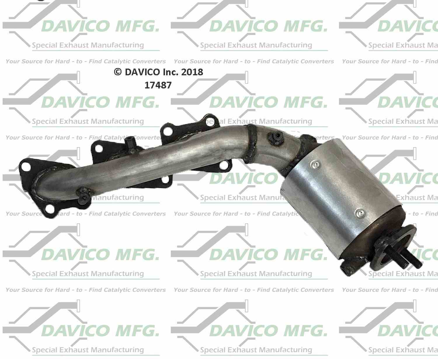 davico mfg exact-fit catalytic converter  frsport 17487