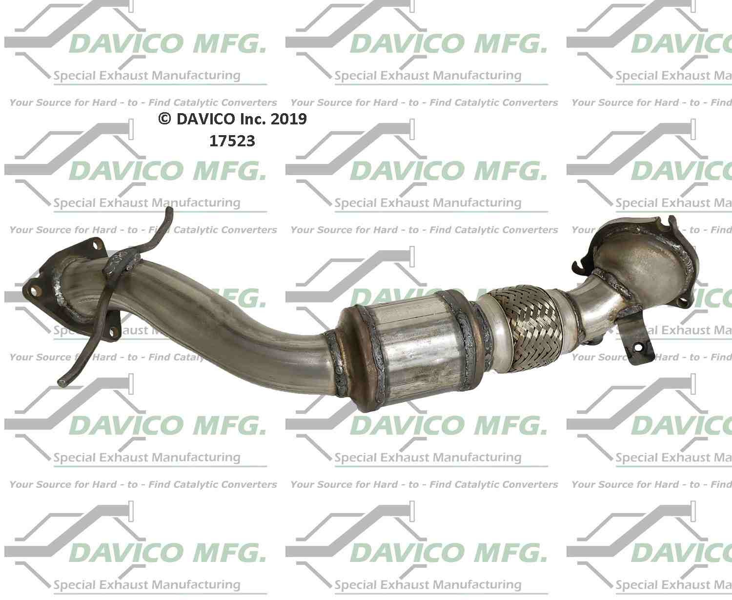 davico mfg exact-fit catalytic converter  frsport 17523