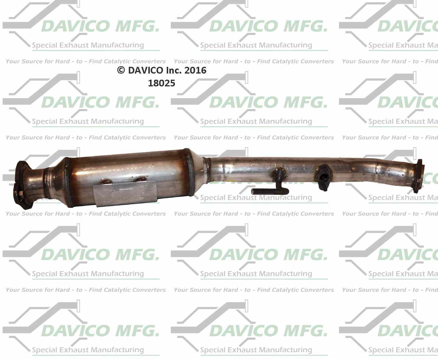 davico mfg exact-fit catalytic converter  frsport 18025