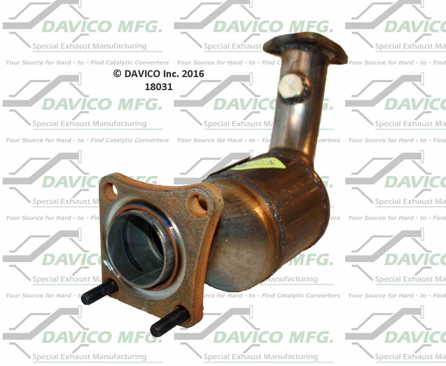 davico mfg exact-fit catalytic converter - manifold  frsport 18031