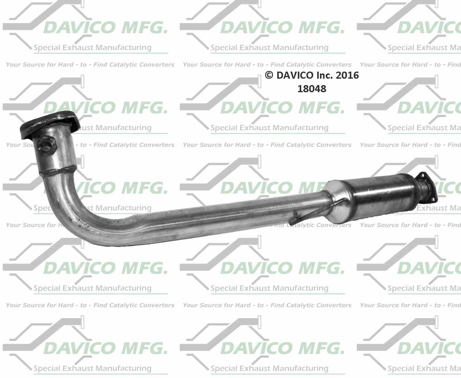 davico mfg exact-fit catalytic converter  frsport 18048