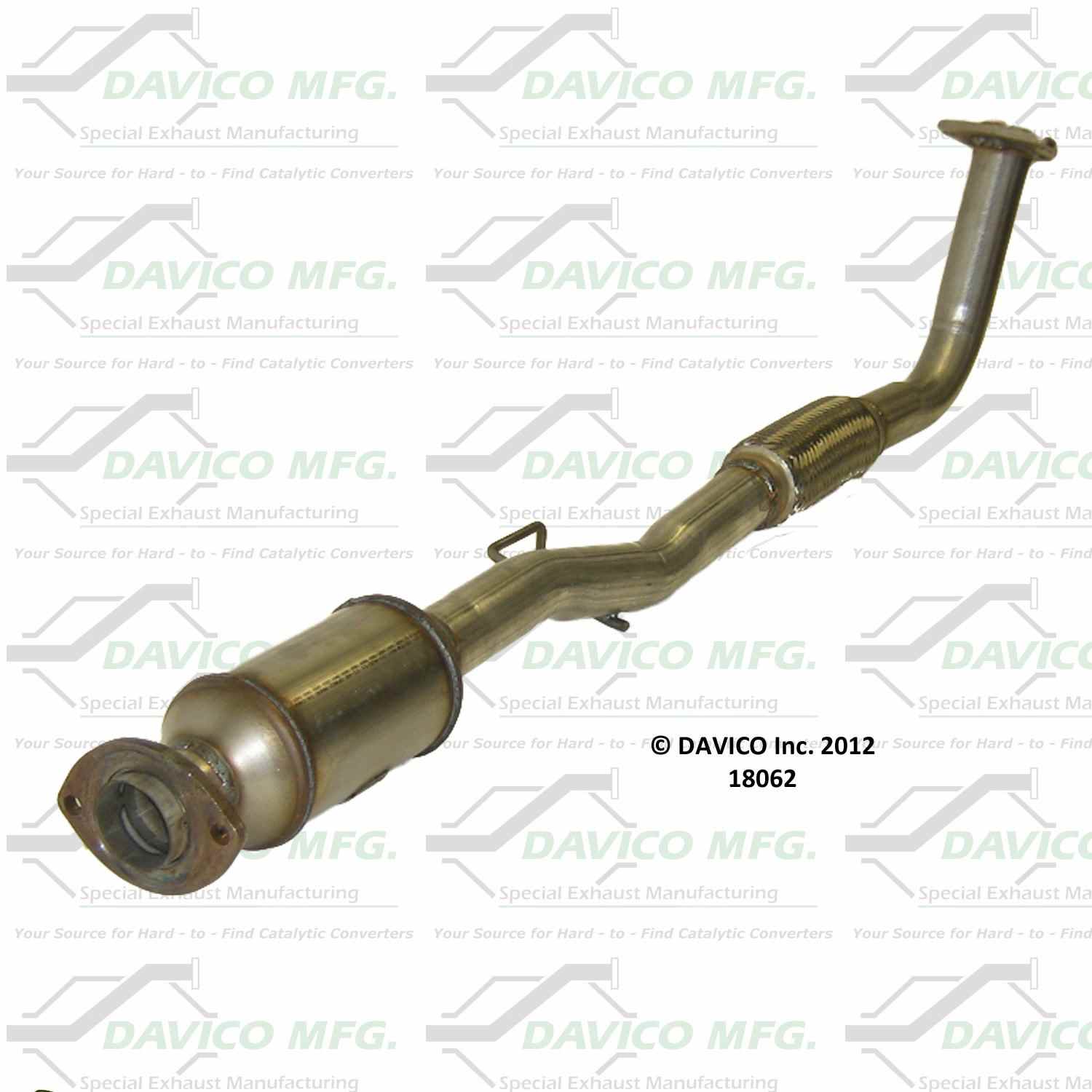 davico mfg exact-fit catalytic converter  frsport 18062