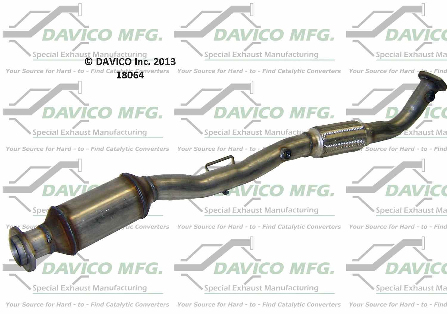 davico mfg exact-fit catalytic converter  frsport 18064