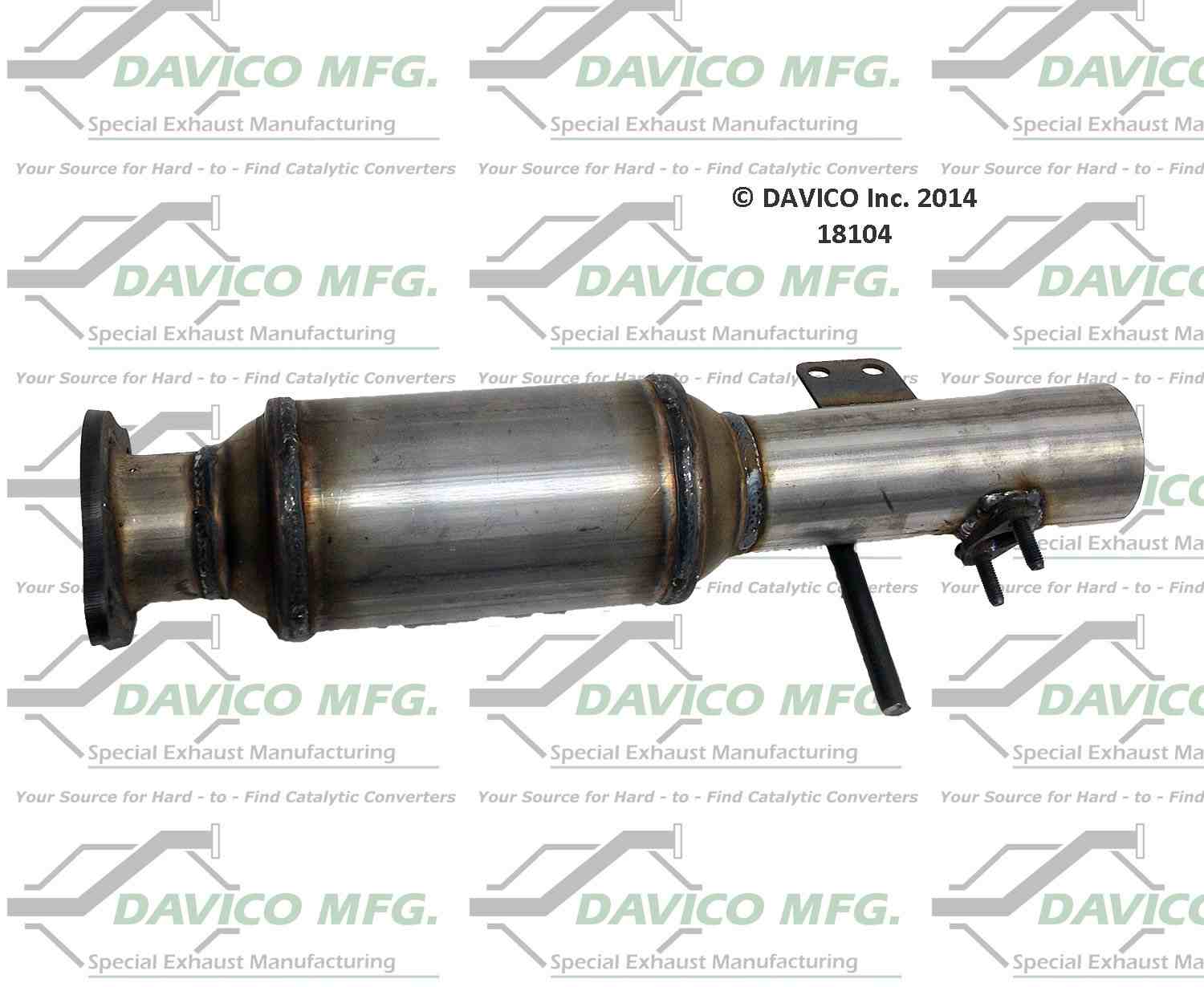 davico mfg exact-fit catalytic converter  frsport 18104