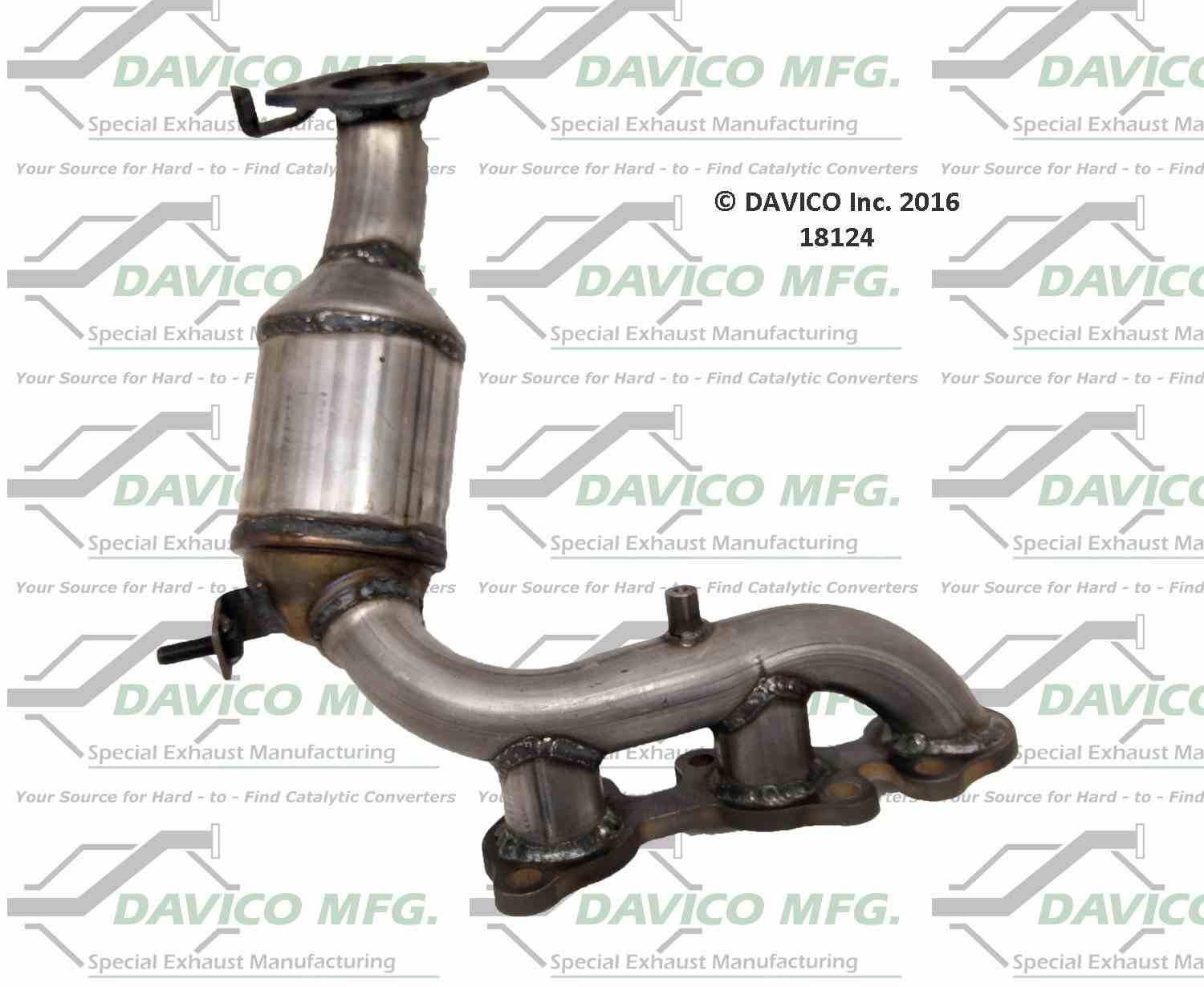 davico mfg exact-fit catalytic converter - manifold  frsport 18124