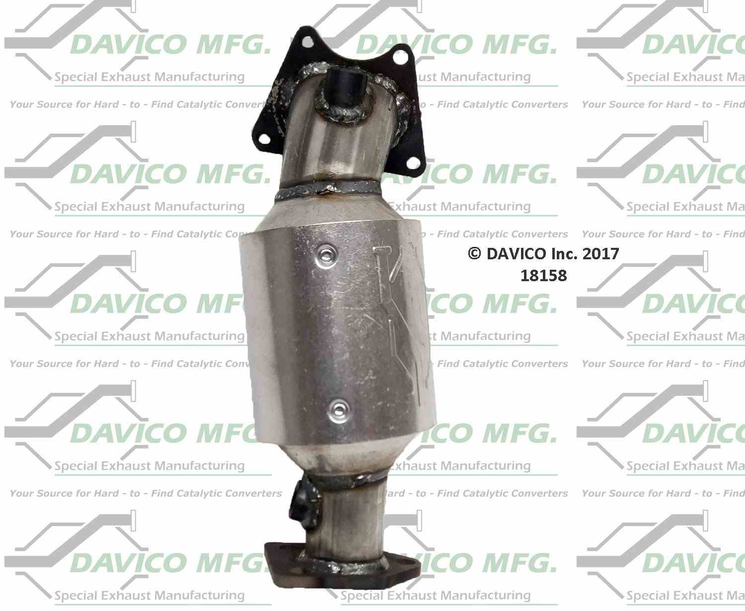 davico mfg exact-fit catalytic converter - manifold  frsport 18158