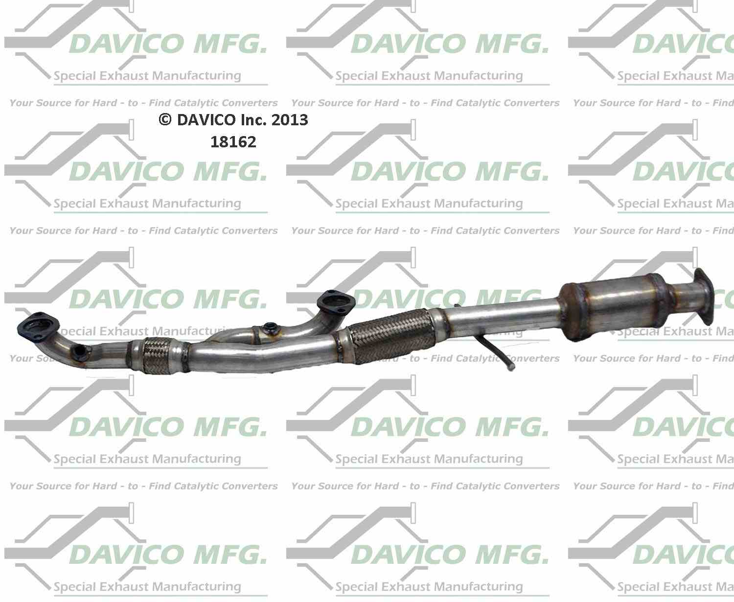 davico mfg exact-fit catalytic converter  frsport 18162