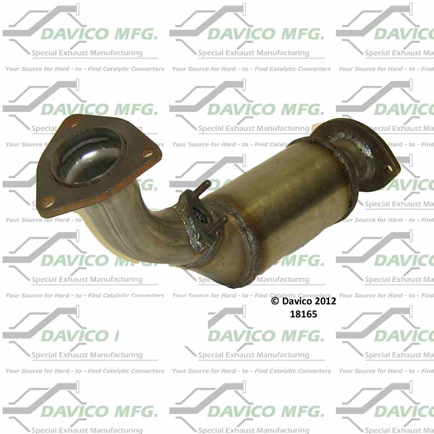 davico mfg exact-fit catalytic converter  frsport 18165