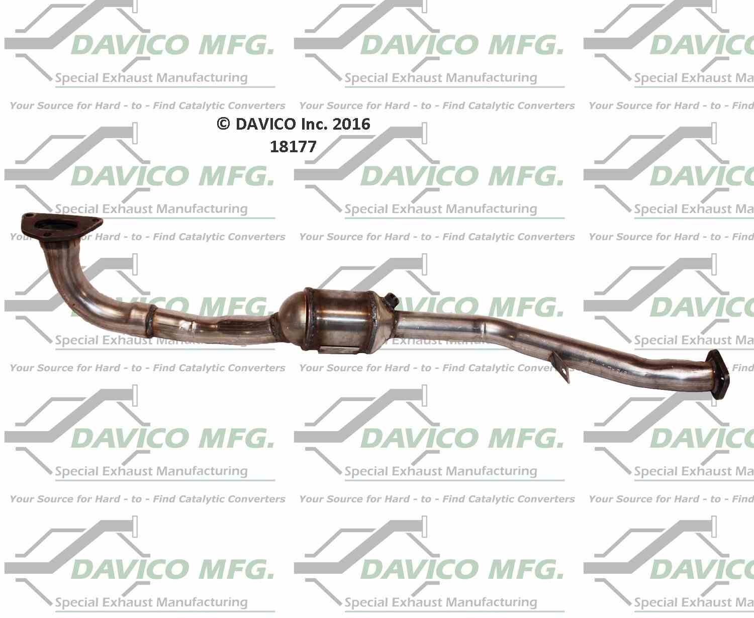 davico mfg exact-fit catalytic converter  frsport 18177